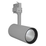 Ledvance LED Schienenstrahler D85 Grau 35W 2660lm 24D - 930  | Höchste Farbwiedergabe 