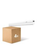 Mehrfachpackung 4x Ledvance LED Deckenleuchte Linear Compact Schalter 14W 1400lm - 830  | 120cm