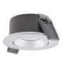 Ledvance LED-Spot Air Adjust Aluminium Silber 4W 320lm 36D - 930 Warmweiß | Ausschnitt 68mm - IP23 - Höchste Farbwiedergabe - Dimmbar