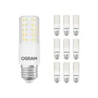 Mehrfachpackung 10x Osram Special T Slim LED E27 Klar 7.3W 806lm - 827  | Dimmbar - Ersatz für 60W 