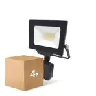 Mehrfachpackung 4x Led-Scheinwerfer G3 20W 2200lm 100D - 830  | IP65 - Bewegungs- und Lichtsensor - Symmetrisch