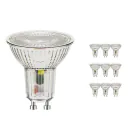 Mehrfachpackung 10x LED-Spot GU10 PAR16 3.7W 270lm 36D - 840 | Ersatz für 35W