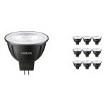 Lot 10x Philips Master LED Spot GU5.3 MR16 7.5W 621lm 36D - 927 Blanc Très Chaud | Meilleur rendu des couleurs - Dimmable - Équivalent 50W