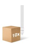 Lot 10x PL-S LED 6W - 827  | Remplacement 11W