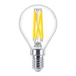 Philips MASTER LED E14 Boule Filament Claire 3.4W 470lm - 922-927 Dim To Warm | Meilleur Rendu De Couleur - Dimmable - Remplacement 40W