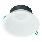 Philips Spot encastrable LED Coreline DN142B Aluminium Blanc 19.2W 2300lm 60D - 830  | Diamètre 200mm - IP20 - Dimmable - Blanc Réflecteur - Emergency