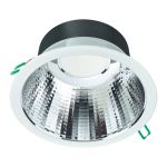 Philips Spot encastrable LED Coreline DN142B Aluminium Blanc 19.2W 2300lm 60D - 840  | Diamètre 200mm - IP20 - UGR<19 - Dimmable