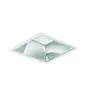 Philips Spot Encastrable LED LuxSpace Carré DN572B 20.9W 2600lm 80D - 840  | 214mm - Dimmable - Aluminium Réflecteur - Power Over Ethernet