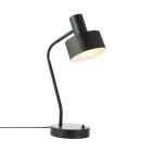 Nordlux Matis Lampe De Table Métal Noir | Convient pour E27