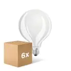 Lot 6x Ledvance LED Classic E27 Globe Dépolie 11W 1521lm - 827  | Dimmable - Remplacement 100W