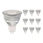 Lot 10x Spot LED GU5.3 MR16 6.1W 621lm 36D - 830 | Remplacement 50W